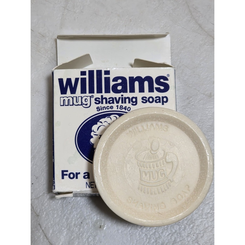 Williams Mug Shaving Soap 1.75 oz New In Box For a Lasting Lather